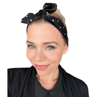 Non-Slip Tie Clutch Headband