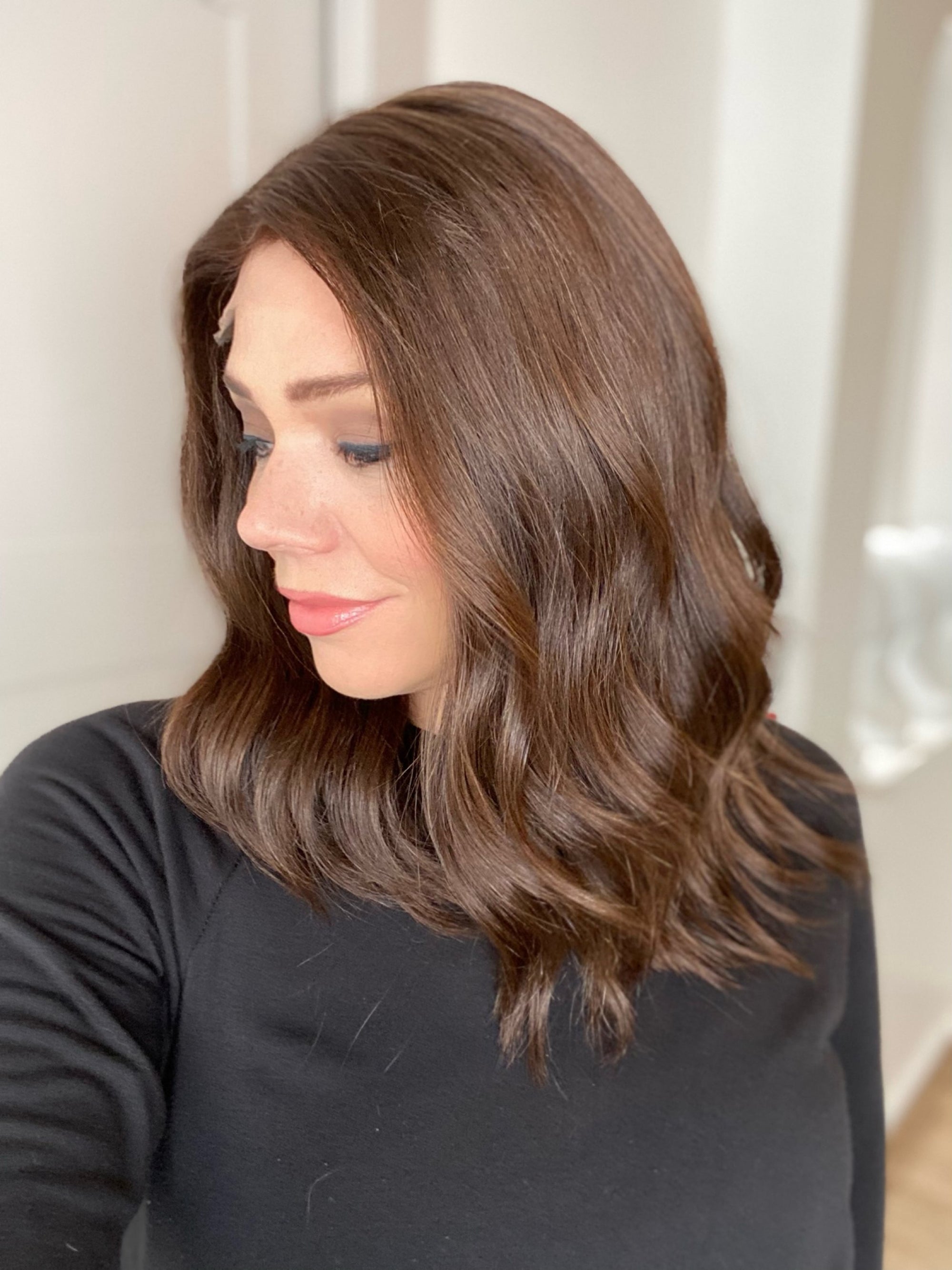 "DONNA"  GARDEAUX MONO TOP WIG (SMALL CAP)