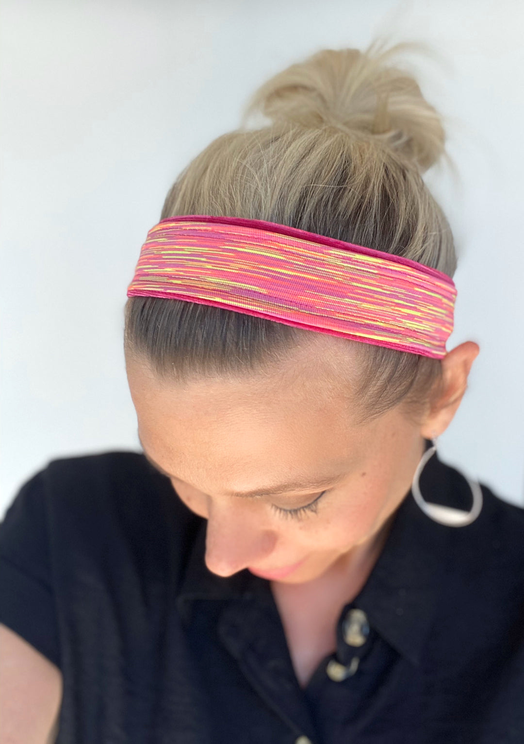 Clutch Fitness 1.5" Headband (Pink Lemonade)