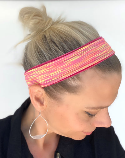 Clutch Fitness 1.5" Headband (Pink Lemonade)