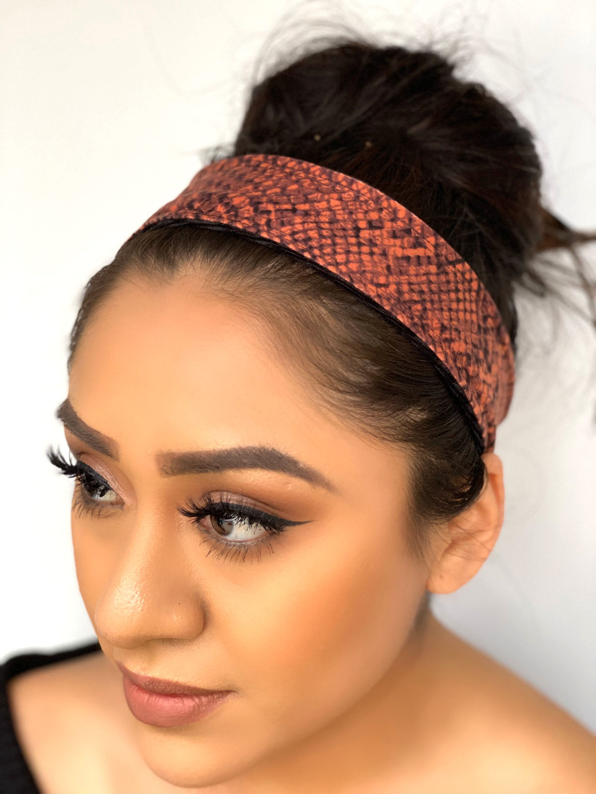 Snakeskin Print Headband